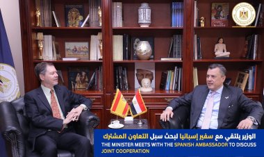 وزير السياحة يستقبل سفير إسبانيا بالقاهرة