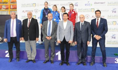 وزير الشباب والرياضة يشهد ختام فردي الرجال والسيدات بكأس العالم لسلاح الشيش بالعاصمة الإدارية