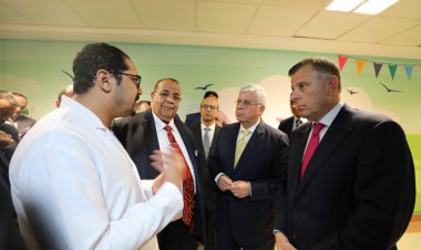 وزير التعليم العالي يزور مستشفى شفاء الأورمان لعلاج سرطان الأطفال بالأقصر