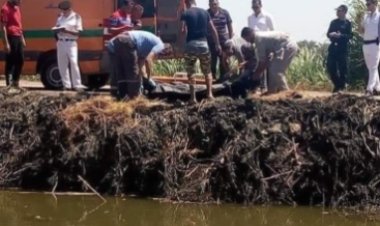 العثور جثة شاب ملقاه في ترعة بكرداسة 