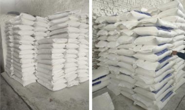 ضبط صاحب مخزن بدون ترخيص وبحوزته 10 طن دقيق مجهول المصدر