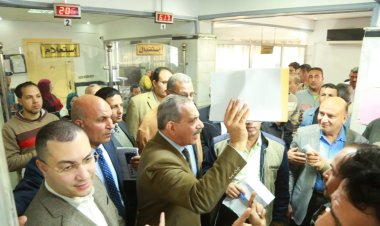 محافظ كفر الشيخ يتفقد المركز التكنولوجي بقلين ويلتقي بالمواطنين