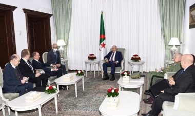 تبون يستقبل سكرتير مجلس الأمن الروسي بحضور قيادات عسكرية وأمنية جزائرية