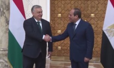 الرئيس السيسي يناقش مع رئيس وزراء المجر طرق مكافحة الإرهاب والهجرة غير الشرعية