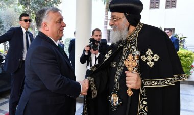 قداسة البابا يستقبل رئيس وزراء المجر