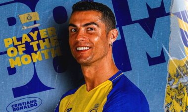 رونالدو يفوز بجائزة لاعب شهر فبراير في الدوري السعودي