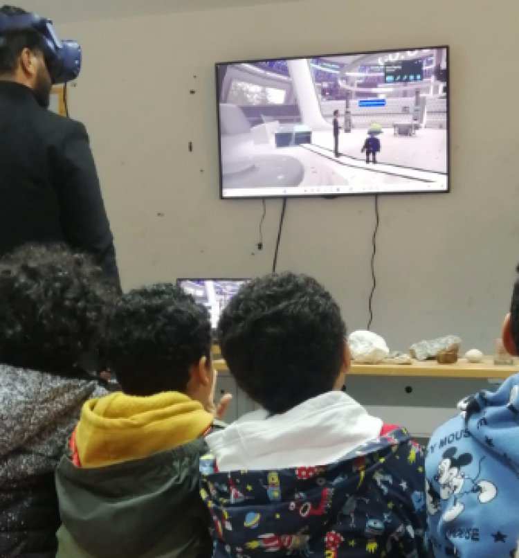 ورشة في علوم الفلك والفضاء للأطفال بالمتحف القومي للحضارة بالفسطاط