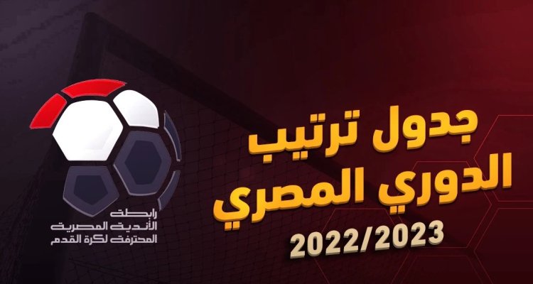 جدول ترتيب الدوري المصري 2023 كاملاً قبل مباراة الزمالك وفاركو