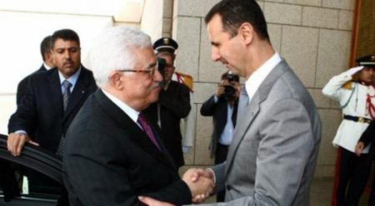 الرئيس الفلسطيني يهاتف الرئيس الأسد معزيا بضحايا الزلزال