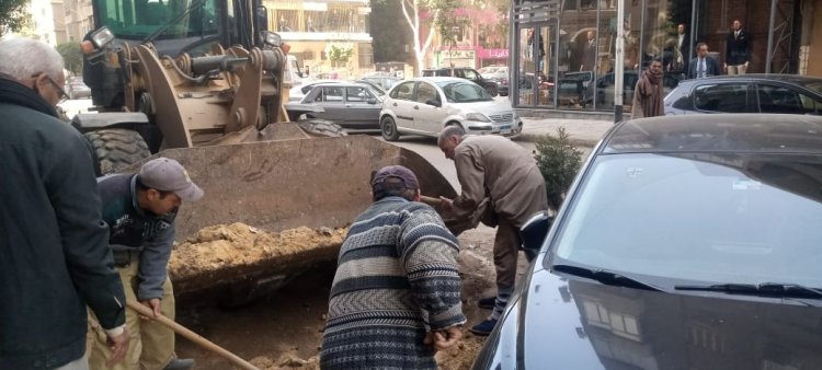 «محافظة الجيزة» مصادرة 123 حالة إشغال للطرق