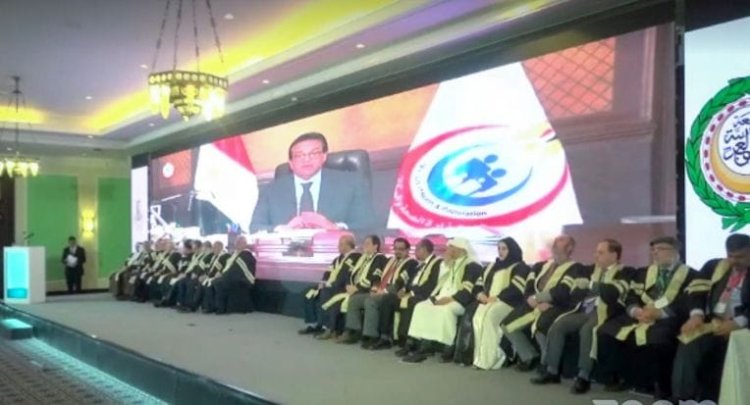 وزير الصحة يلقي كلمة مسجلة في حفل تخريج دفعة من الأطباء بالمجلس العربي للاختصاصات الصحية
