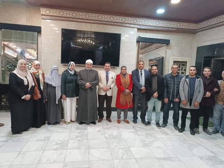 انطلاق قافلة جامعة الأزهر الشاملة إلى الأقصر محملة بـ 1500 شجرة زيتون