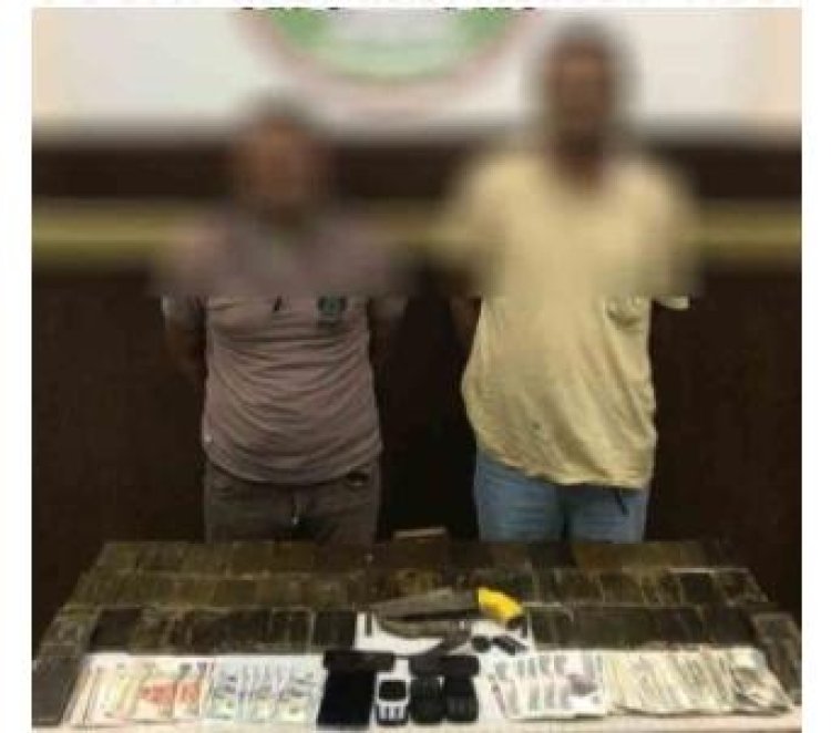 ضبط شخصين لحيازتهما سلاح أبيض ومواد مخدرة في عين شمس