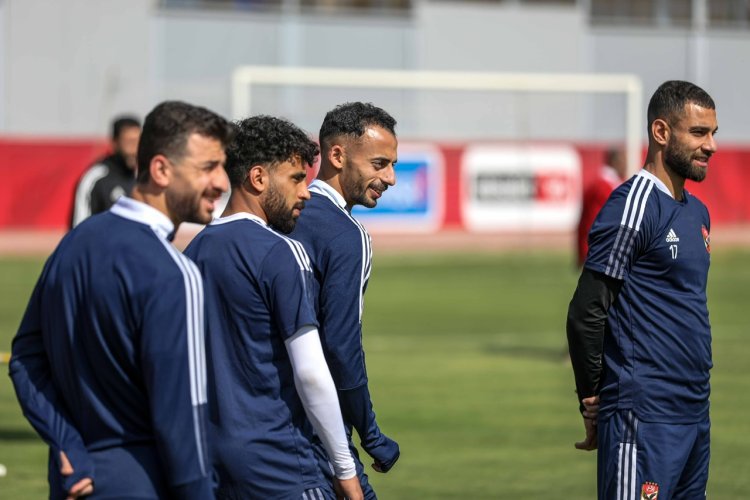 انتظام «السولية» في تدريبات الأهلي استعدادًا لـ صن دوانز