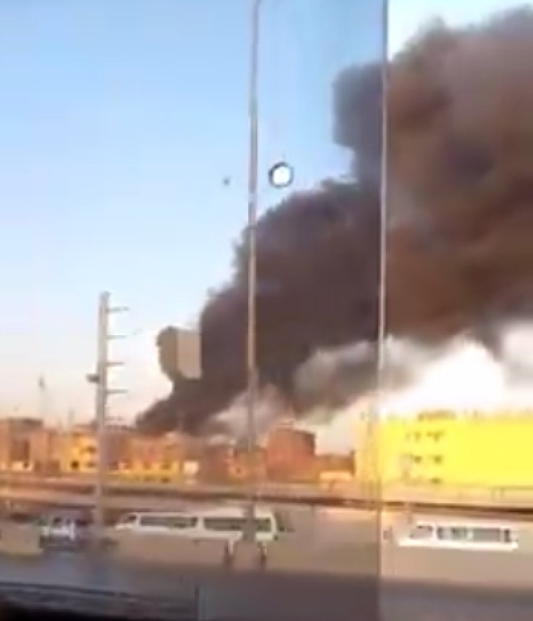 مصدر يكشف تفاصيل جديدة بشأن حريق مخزن الأخشاب بصفط اللبن