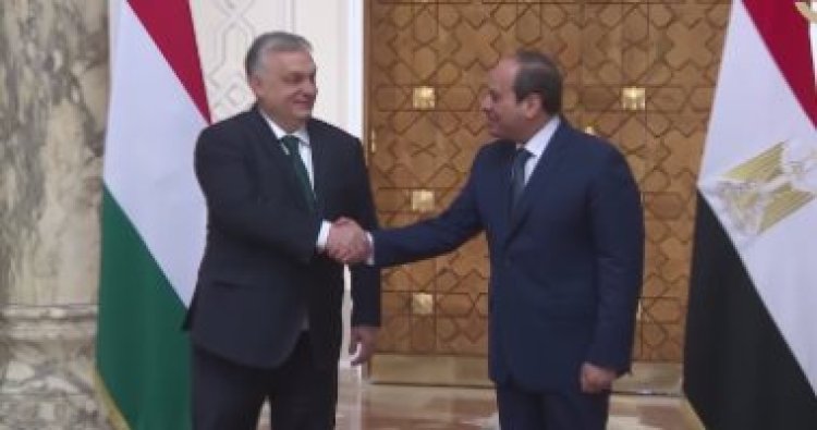 الرئيس السيسي يناقش مع رئيس وزراء المجر طرق مكافحة الإرهاب والهجرة غير الشرعية