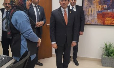 وزير الرياضة يتابع سير العمل بالحي الحكومي بالعاصمة الإدارية