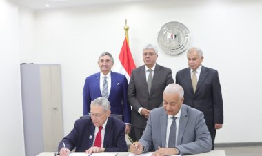 وزير التعليم العالي يشهد توقيع بروتوكول تعاون بين جامعة العلمين الدولية وجامعة وليام باترسون