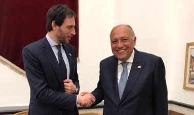 سامح شكري يبحث مع نظيره الهولندي سبل تعزيز العلاقات الثنائية بين البلدين