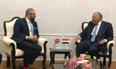 شكري يلتقي مع نظيره البريطاني على هامش إجتماعات وزراء خارجية مجموعة العشرين