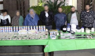 القبض على عصابة أجنبية بحوزتهم مخدرات بـ 45 مليون جنيه في القاهرة