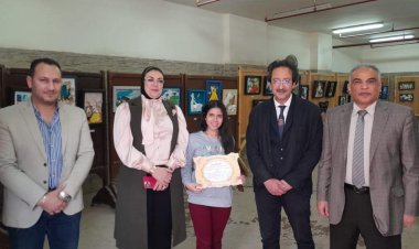 افتتاح معرض التشكيل بالورق بين التشخيص والتلخيص بـ «نوعية طنطا»