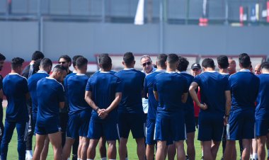 قبل مواجهة القطن.. رسائل شديدة اللهجة من الخطيب للاعبي الأهلي في المران 