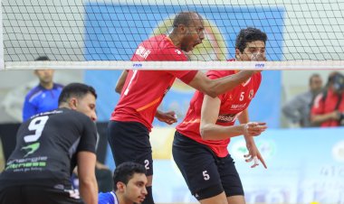 الأهلي يتوج بلقب البطولة العربية للأندية للكرة الطائرة