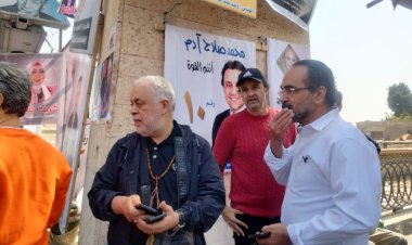 أشرف زكي ونهال عنبر وإيهاب فهمي يتابعون سير انتخابات المهن التمثيلية