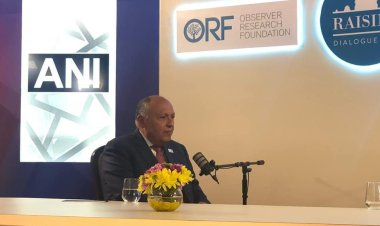 وزير الخارجية يجري لقاءً إذاعياً حول عمل المناخ الدولي في إطار حوار «رايسينا» بالهند
