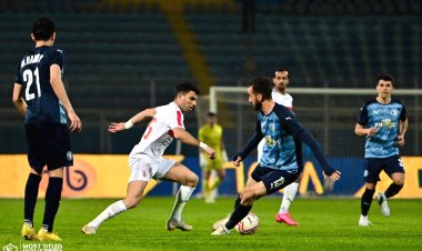 شوط أول سلبي بين الزمالك وبيراميدز في الدوري