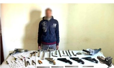 القبض على صاحب ورشة تصنيع وتصليح أسلحة بمنطقة الحوامدية