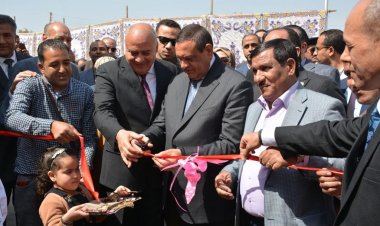 وزير التنمية ومحافظ قنا يفتتحان محطة صرف صحي «نقادة» بتكلفة 275 مليون جينه
