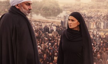 نيللي كريم وجمال سليمان على البوستر الدعائي الأول لمسلسل «عملة نادرة»