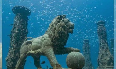 «هيرقليون» المدينة الغارقة تحت مياه الإسكندرية.. تعرف عليها