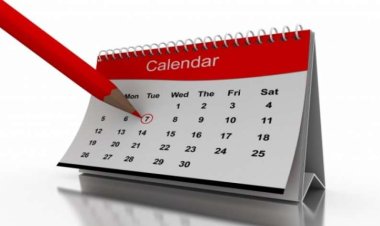 إجازات شهر أبريل 2023 للموظفين