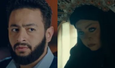 لوسي «جنية» تطارد حمادة هلال في برومو «المداح 3» برمضان 2023