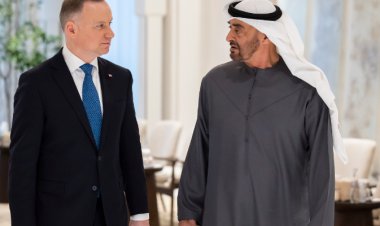رئيس دولة الإمارات يبحث مع رئيس بولندا سبل تعزيز العلاقات الثنائية والقضايا محل الاهتمام المشترك