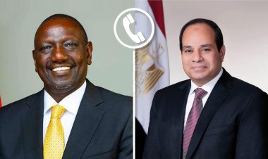 السيسي ونظيره الكيني يؤكدان وجود آفاق واسعة لتطوير العلاقات الثنائية المتميزة