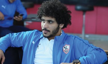 الجهاز الفني للزمالك يطمئن على حالة عبدالله جمعة
