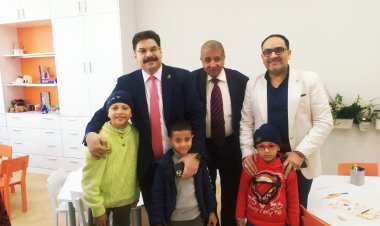 حزب مصر أكتوبر يتفقد مستشفى 57357 لتقديم الدعم إلى الأطفال