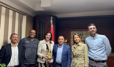 أمين الأعلى للآثار يستقبل رئيس المجلس التنفيذي لليونسكو ومدير مكتبها الإقليمي بالقاهرة