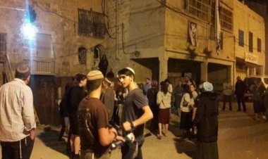 بالفيديو| مستوطنون يهاجمون منازل الفلسطينيين على مرأى ومسمع الجيش الاحتلال