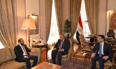وزير الخارجية يستقبل نظيره الأرميني لبحث التعاون