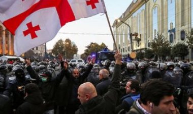 مظاهرات حاشدة في جورجيا تطالب بإسقاط الحكومة
