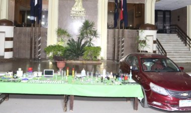  ضبط  شخصين لقيامهما بالترويج للمواد المخدرة عبر وسائل التواصل الاجتماعى