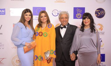 نجوم الفن يشاركون في حفل ختام مهرجان أسوان الدولي لأفلام المرأة