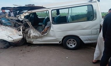 إصابة 6 أشخاص إثر انقلاب سيارة محملة بالعمال بالطريق الإقليمي