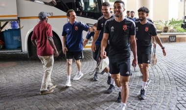 مسحة طبية للاعبي الأهلي قبل السفر إلى الكاميرون