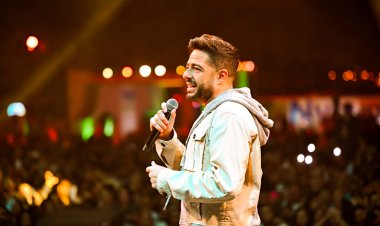 حماقى يتألق فى حدائق العاصمة الإدارية بأضخم حفل جماهيري